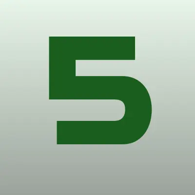 5 Этажей, агентство недвижимости, лого-визитка